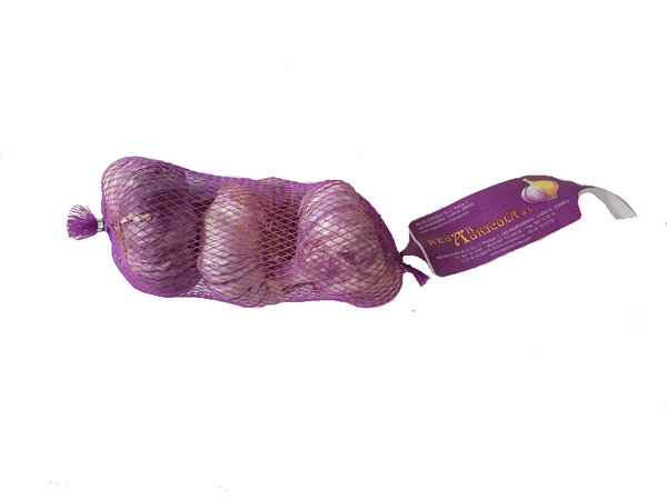 Violetter Knoblauch 250 g Netz